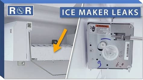 countertop ice maker leaking from bottom|Ice Maker Leaking Water (Causes & Fixes)